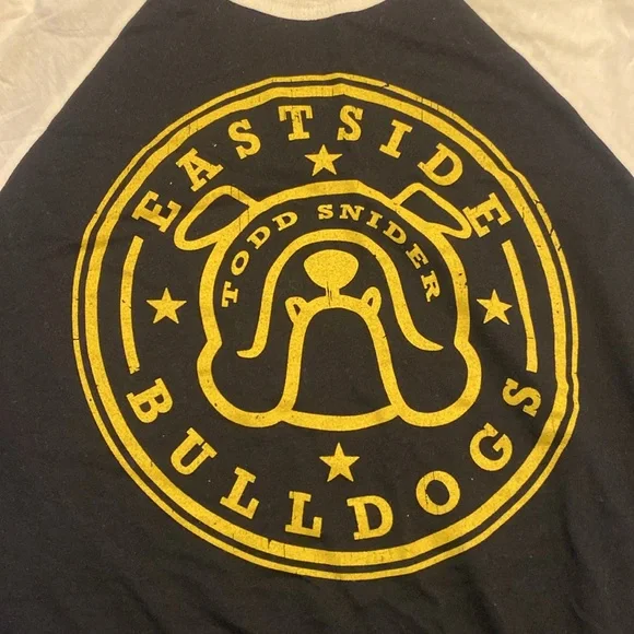 Musician Todd Snider 3/4 sleeve baseball tee. Never worn. Size medium. - Picture 2 of 4